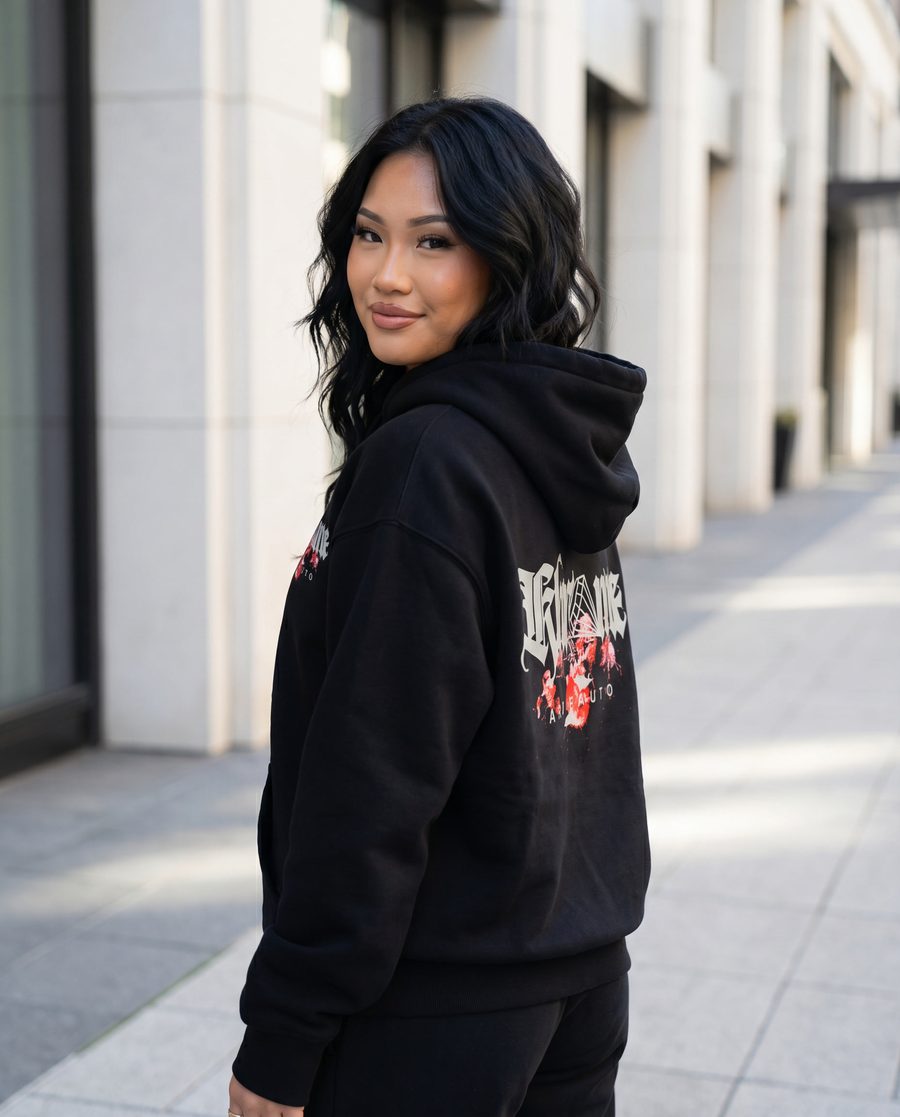 Khrome hoodie detail
