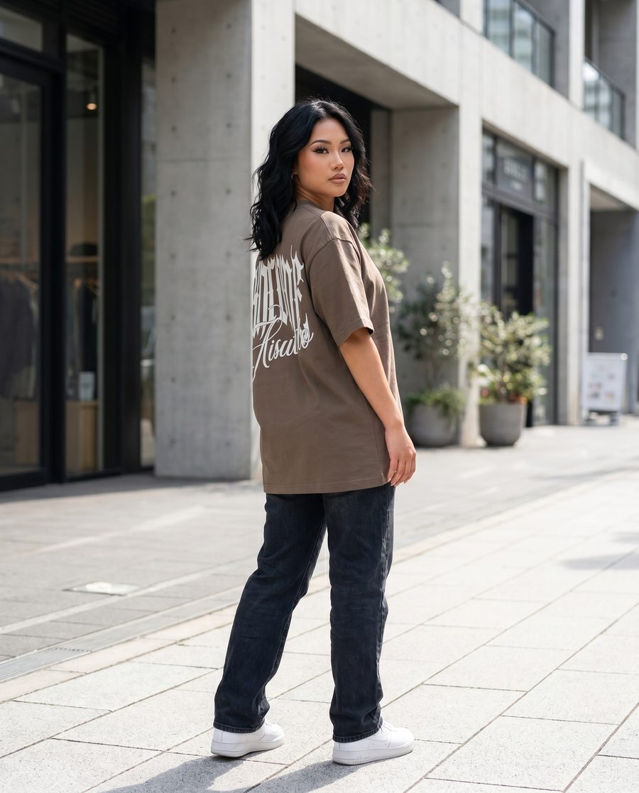 Khrome tee worn in the city