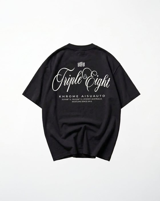 Black Triple Eight T-Shirt