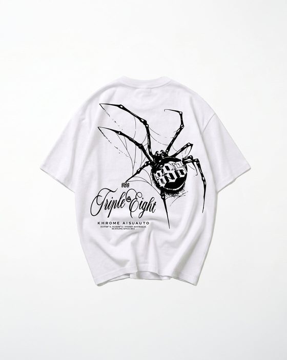 White Dakusukai Spider T-Shirt
