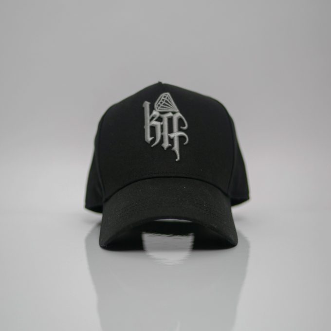 KA OG Frame Cap Grey on Black