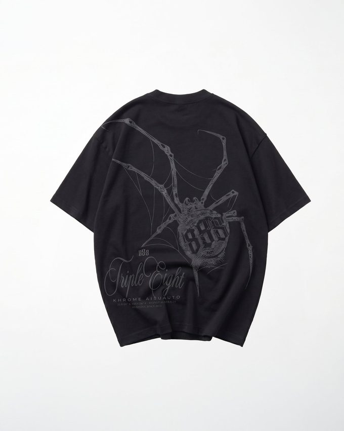 Black Dakusukai Spider T-Shirt